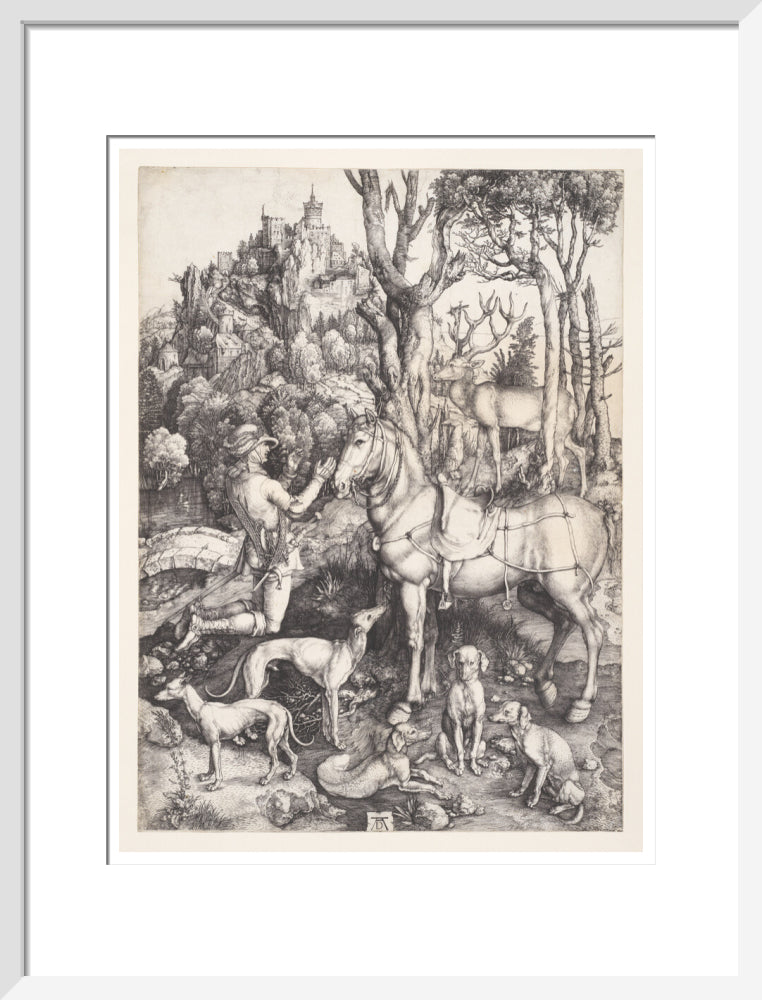 St Eustace - Art Print