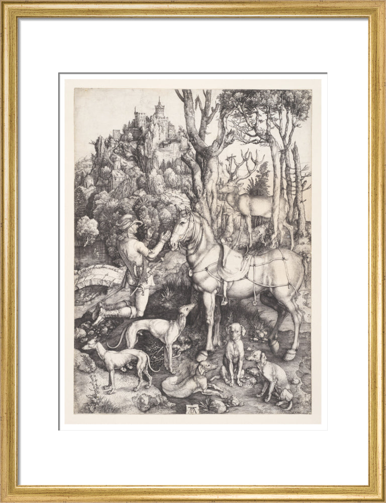 St Eustace - Art Print