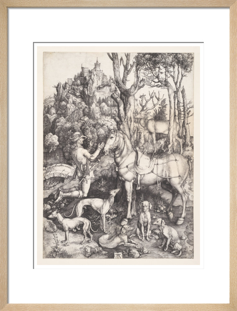 St Eustace - Art Print