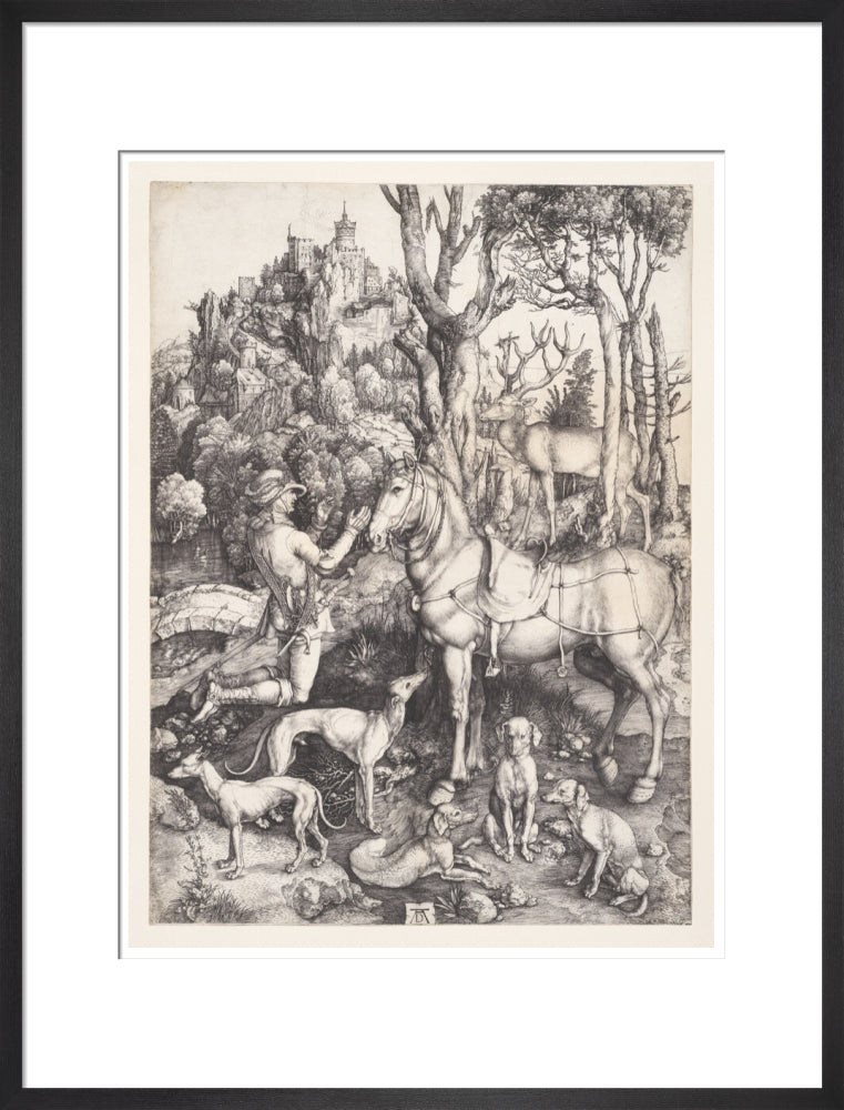 St Eustace - Art Print