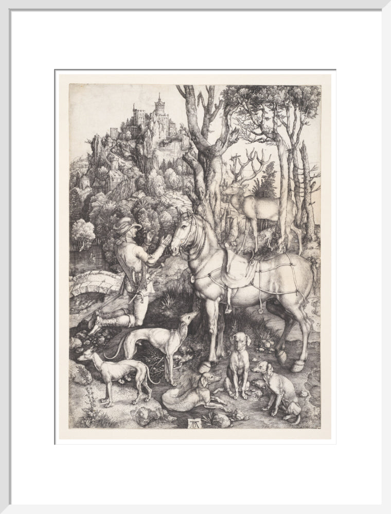 St Eustace - Art Print