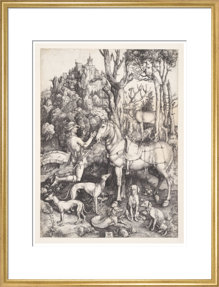 St Eustace - Art Print