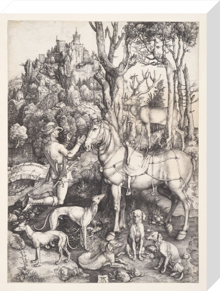 St Eustace - Art Print