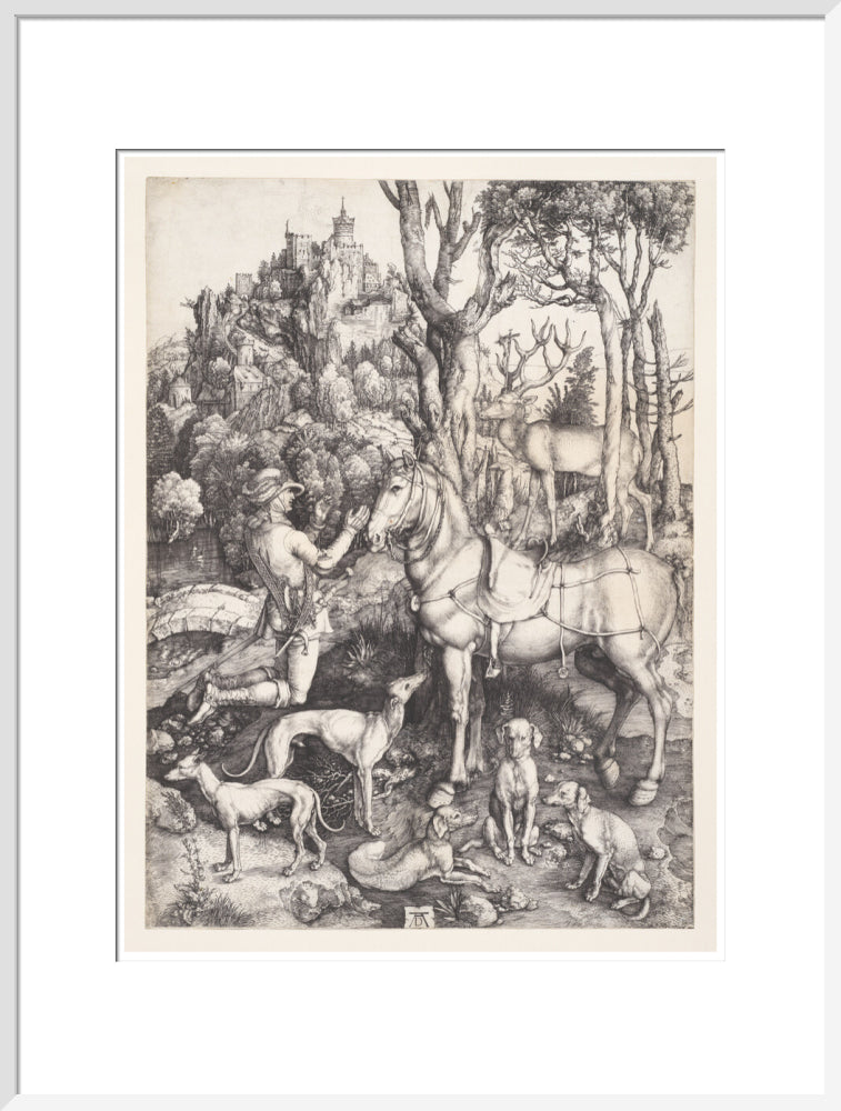 St Eustace - Art Print