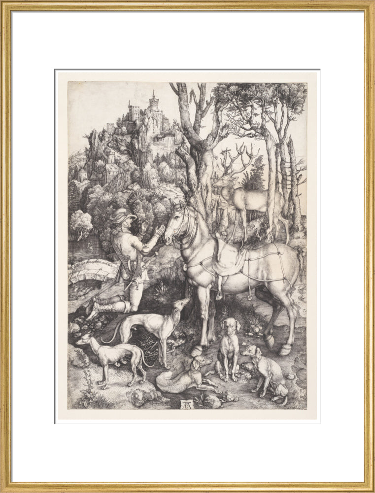 St Eustace - Art Print