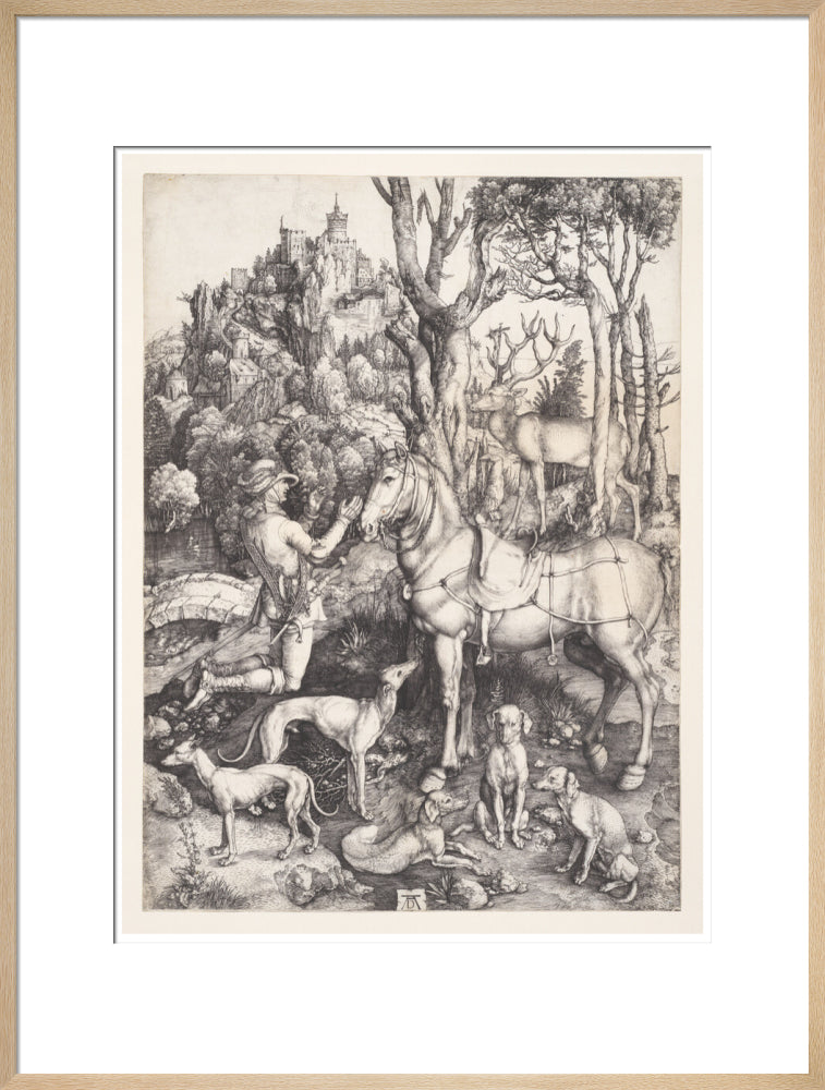 St Eustace - Art Print