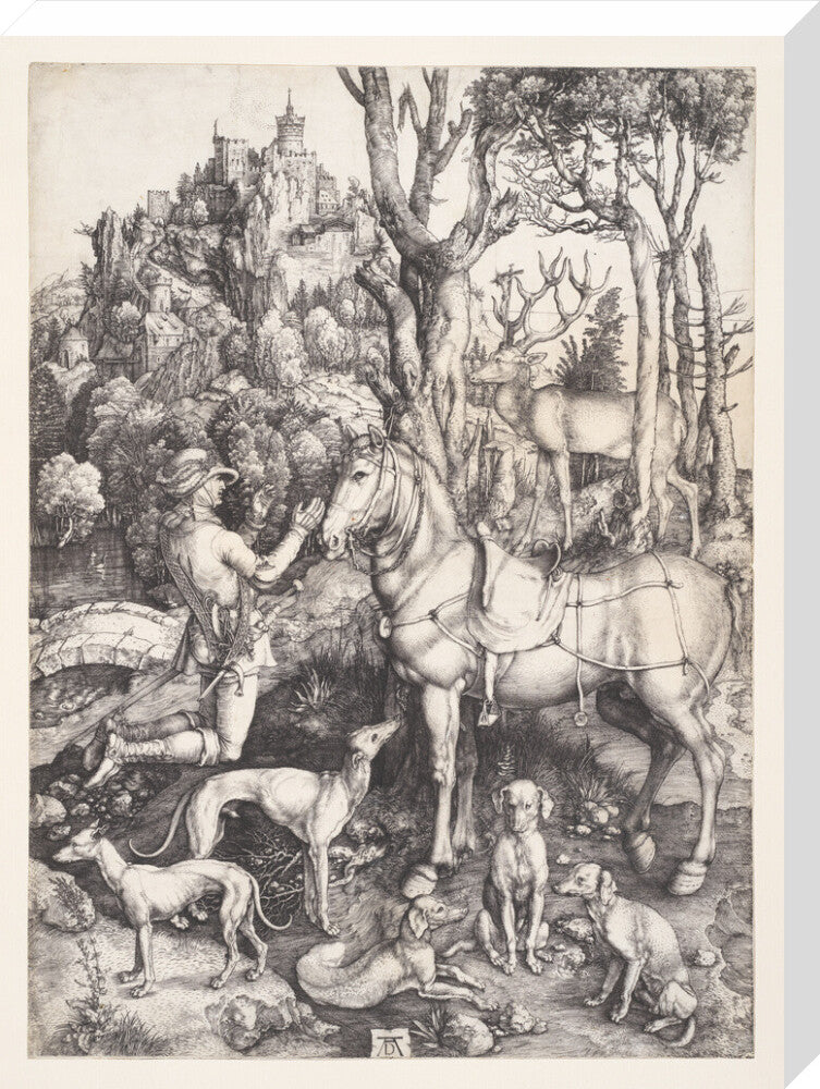 St Eustace - Art Print