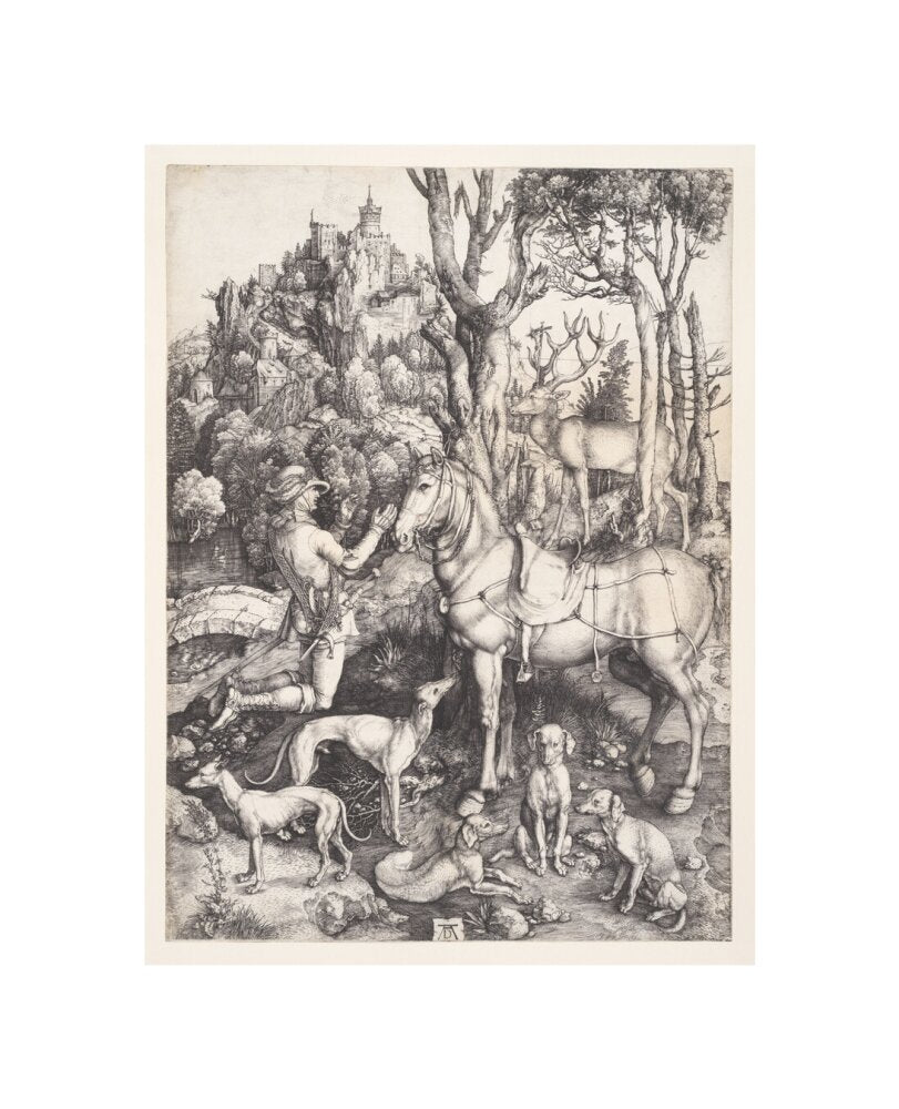 St Eustace - Art Print