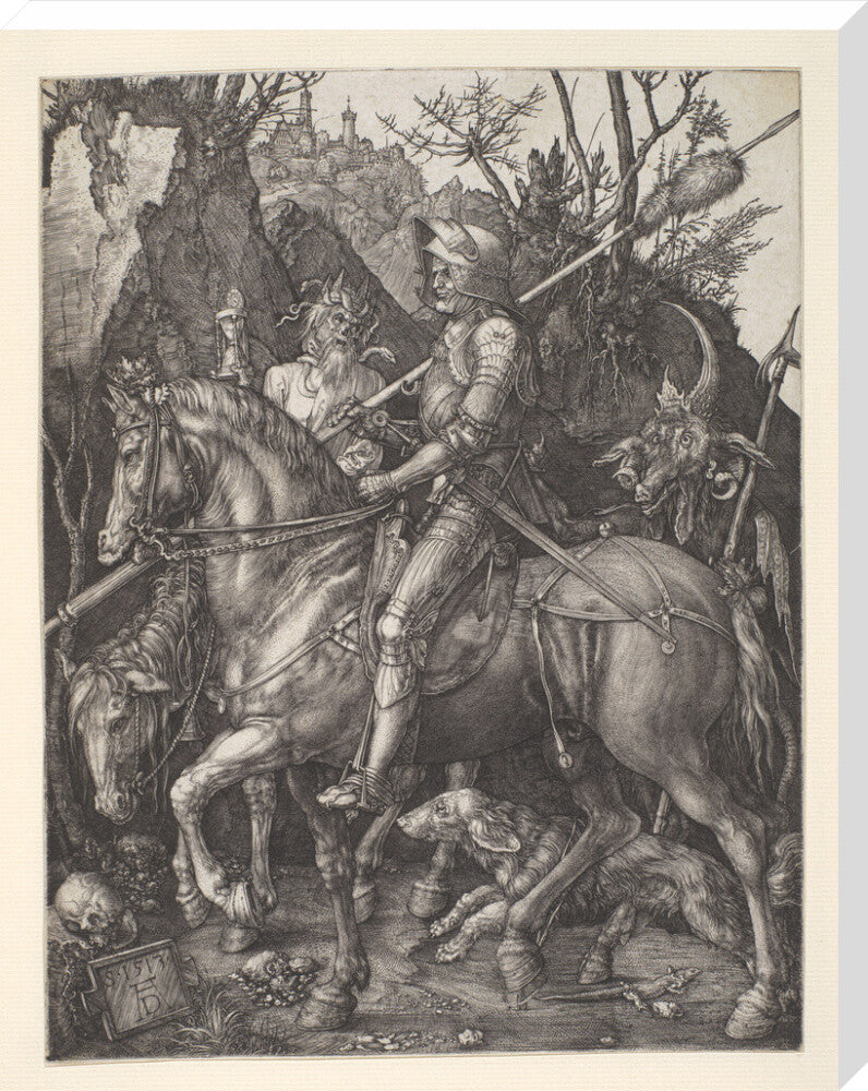 Knight, Death and the Devil - Art Print