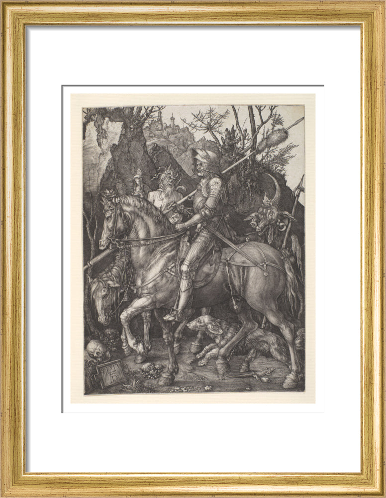 Knight, Death and the Devil - Art Print