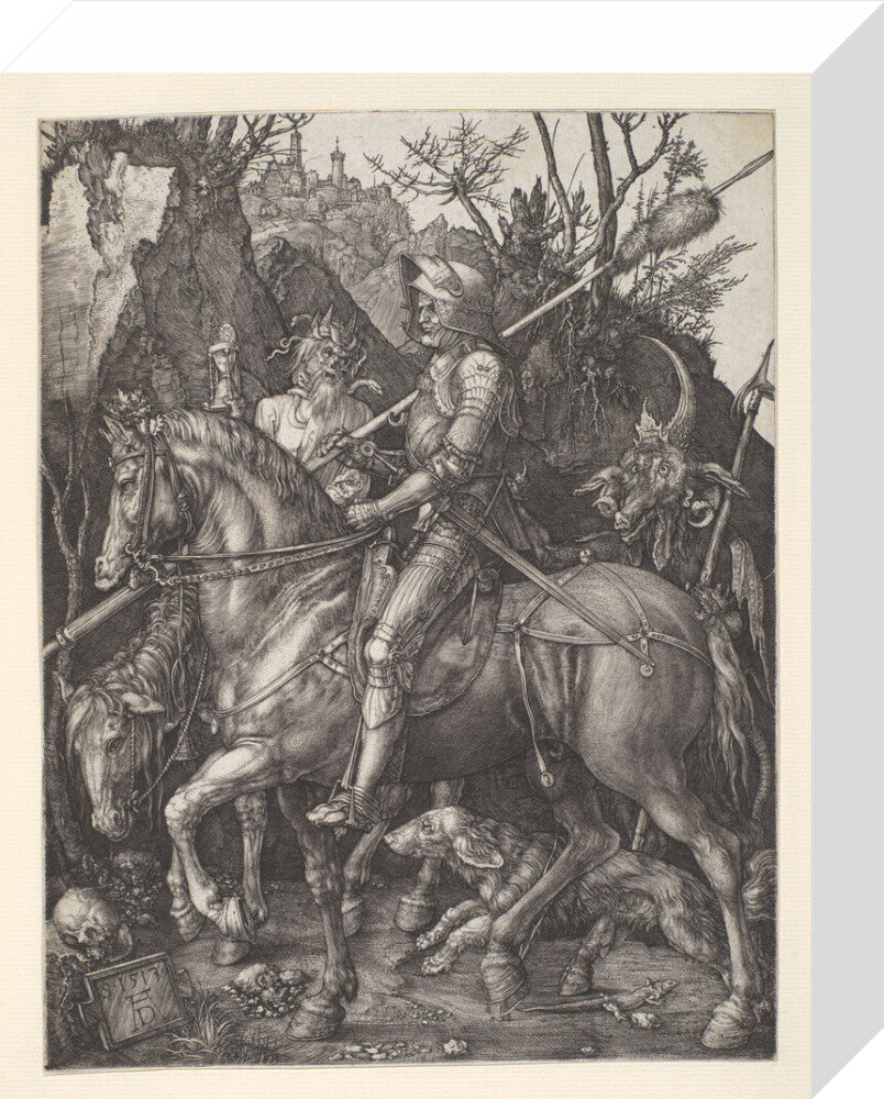 Knight, Death and the Devil - Art Print