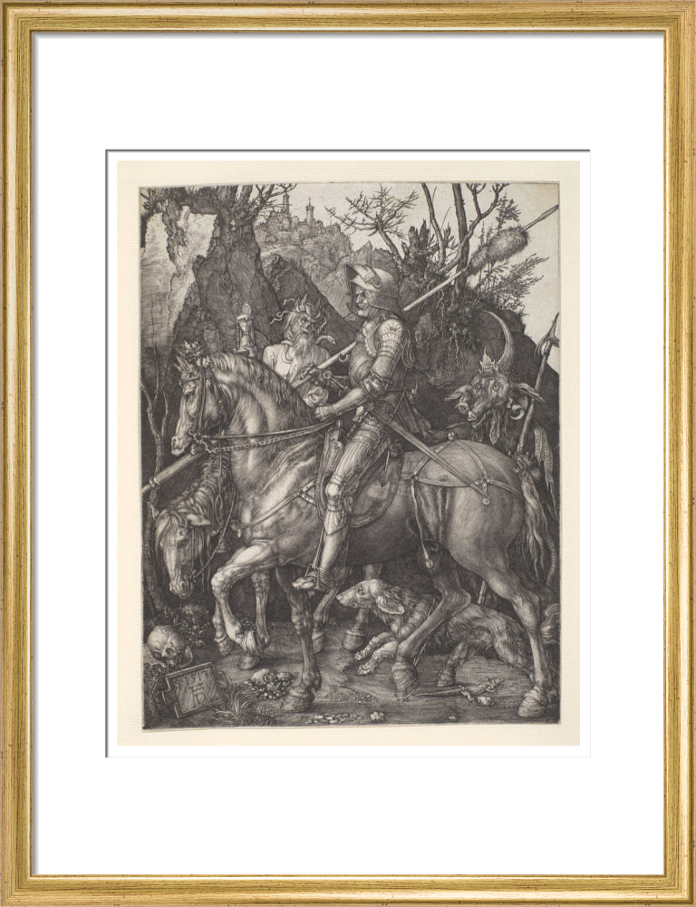 Knight, Death and the Devil - Art Print