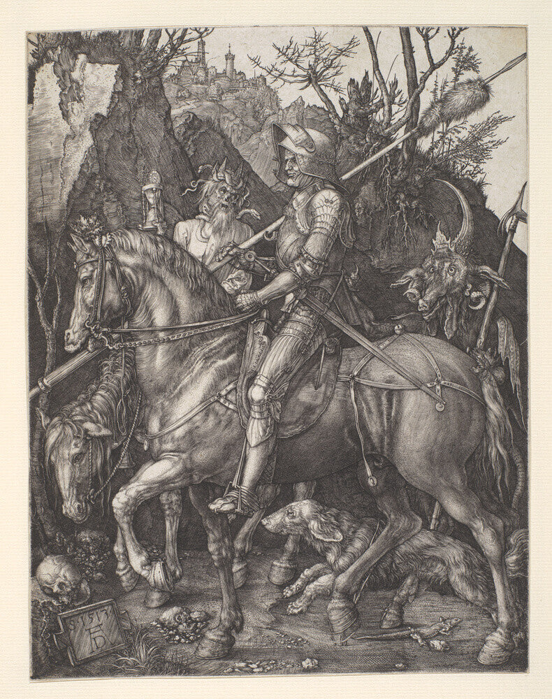 Knight, Death and the Devil - Art Print
