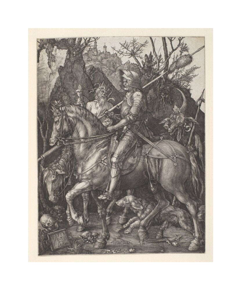 Knight, Death and the Devil - Art Print