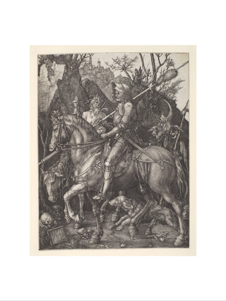 Knight, Death and the Devil - Art Print