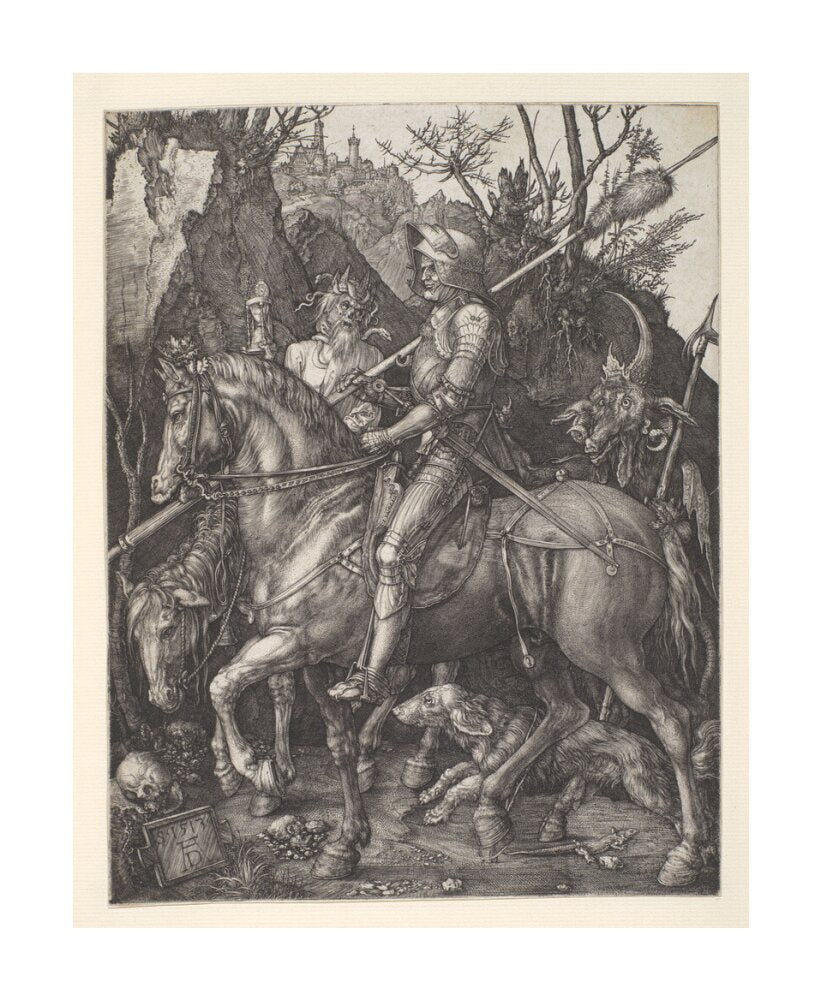 Knight, Death and the Devil - Art Print