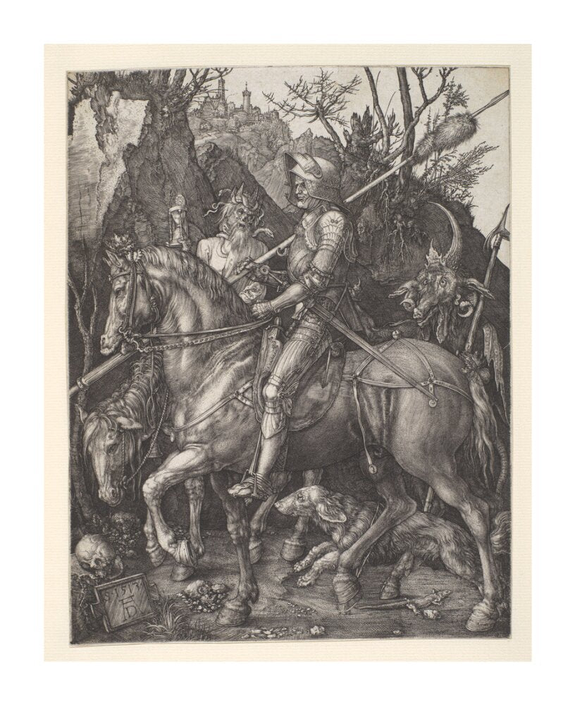 Knight, Death and the Devil - Art Print