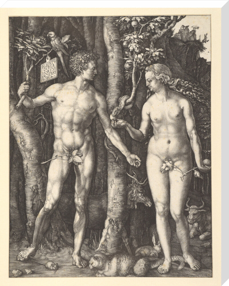 Adam and Eve - Art Print