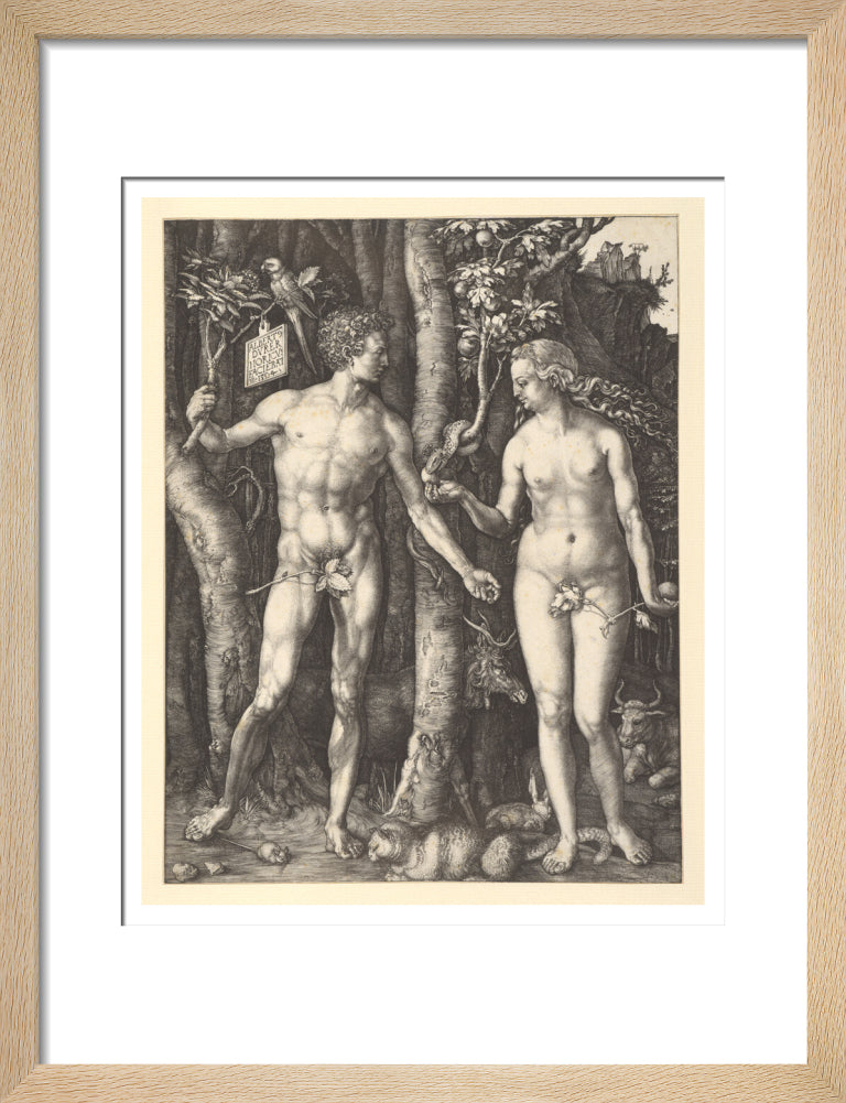 Adam and Eve - Art Print