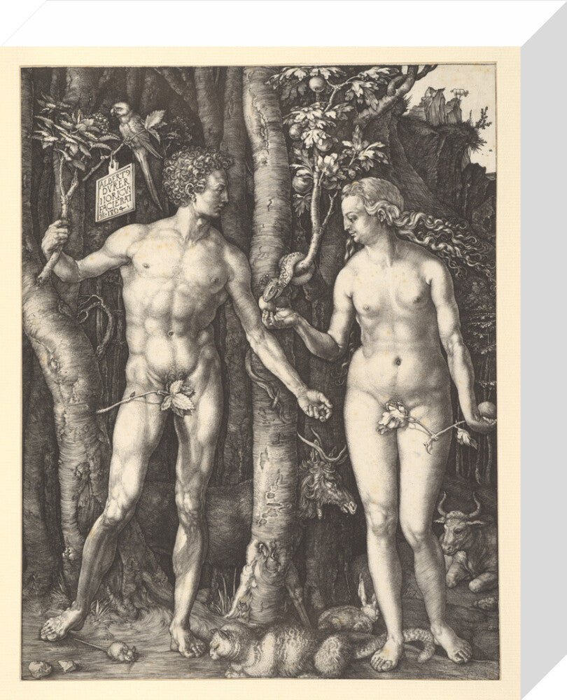 Adam and Eve - Art Print