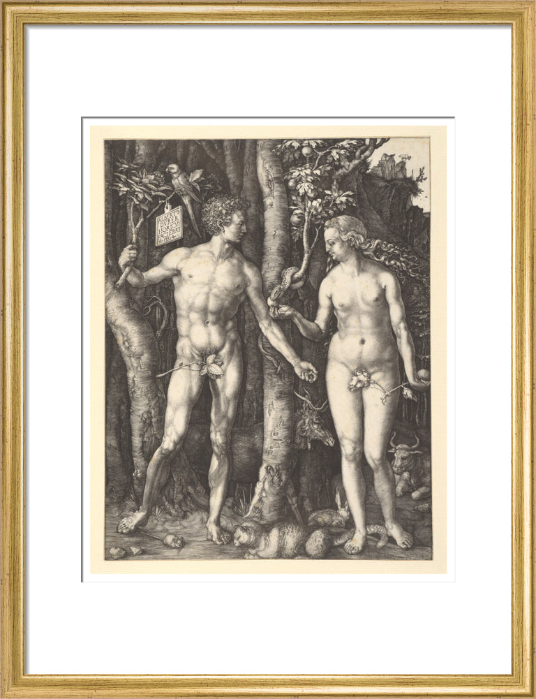 Adam and Eve - Art Print