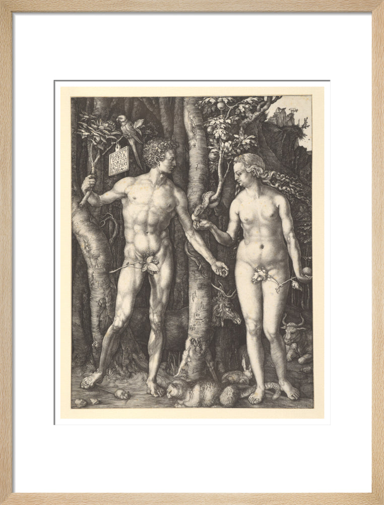Adam and Eve - Art Print
