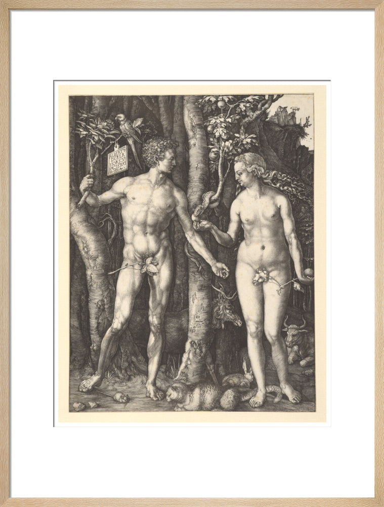 Adam and Eve - Art Print