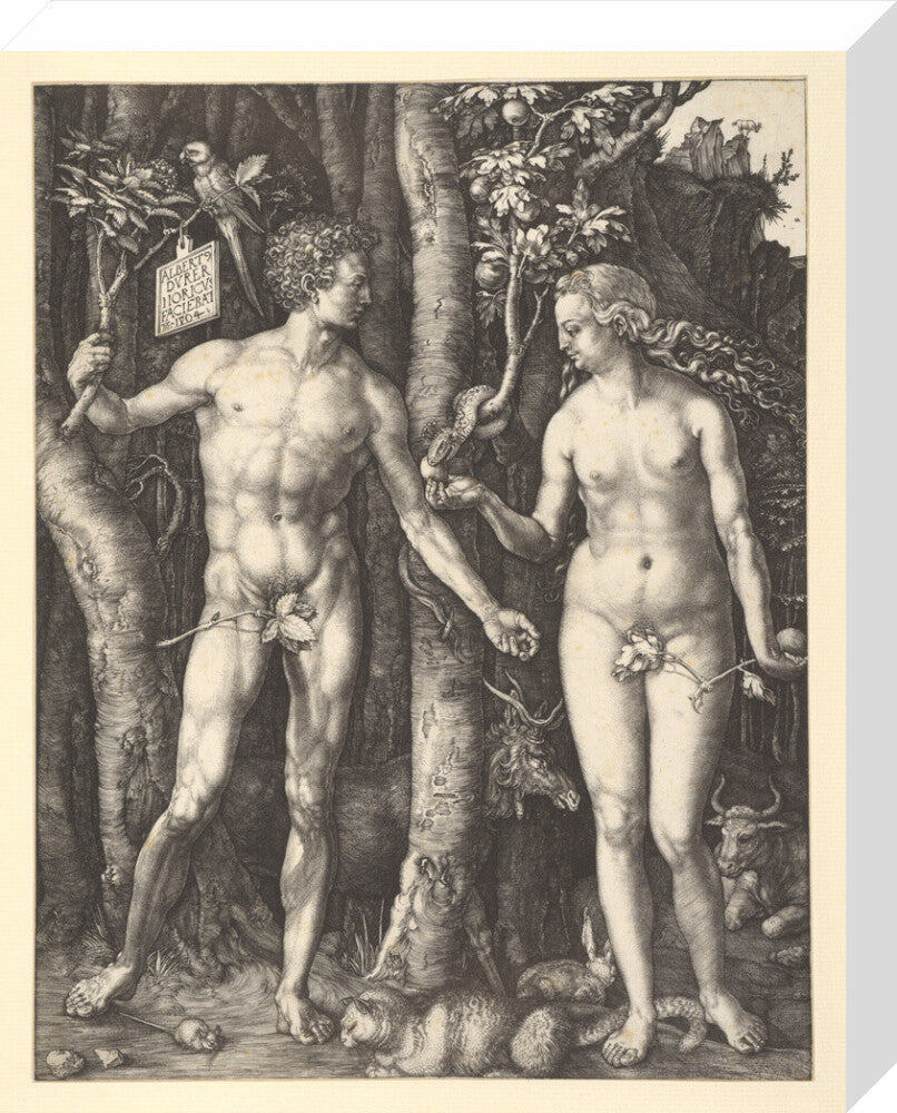 Adam and Eve - Art Print