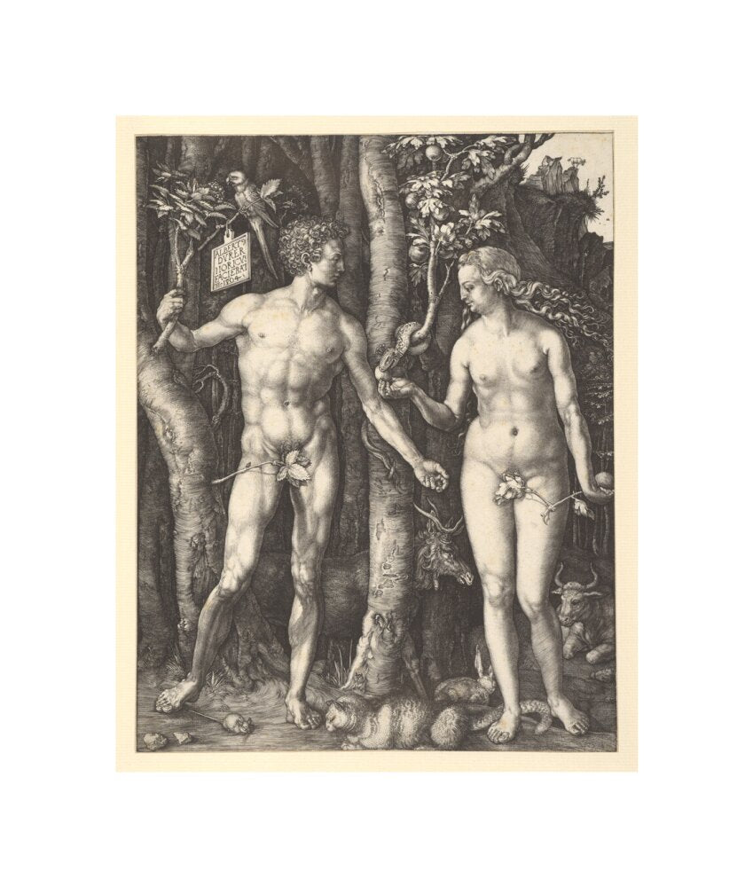 Adam and Eve - Art Print