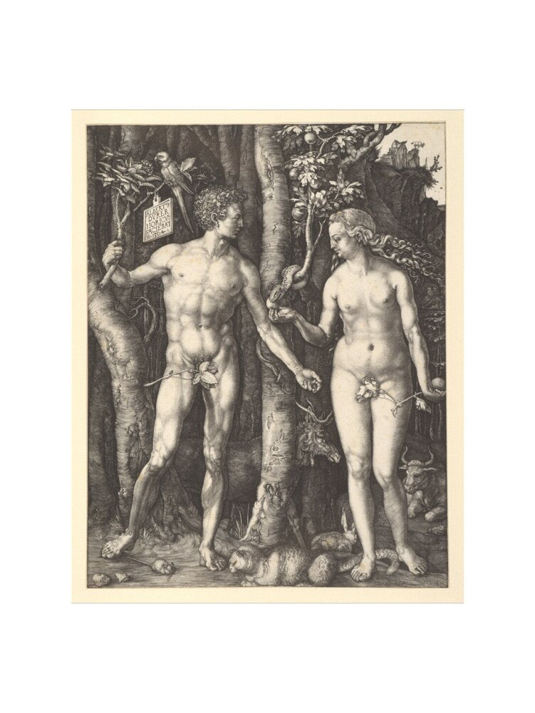 Adam and Eve - Art Print