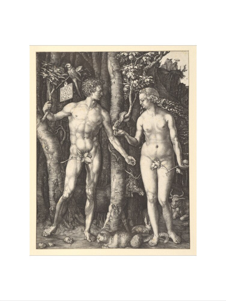 Adam and Eve - Art Print
