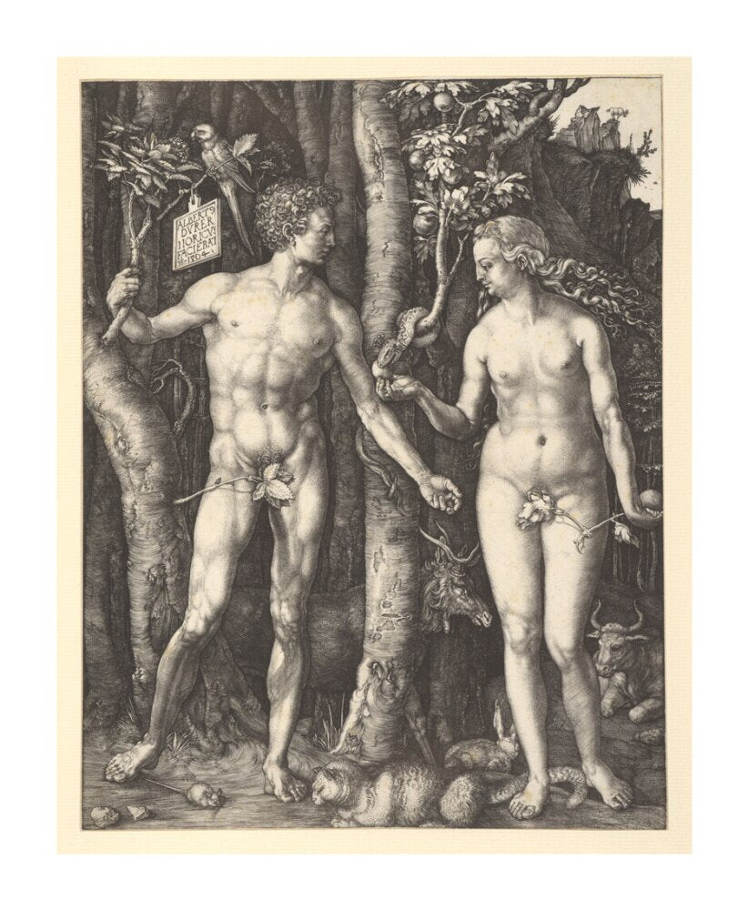 Adam and Eve - Art Print