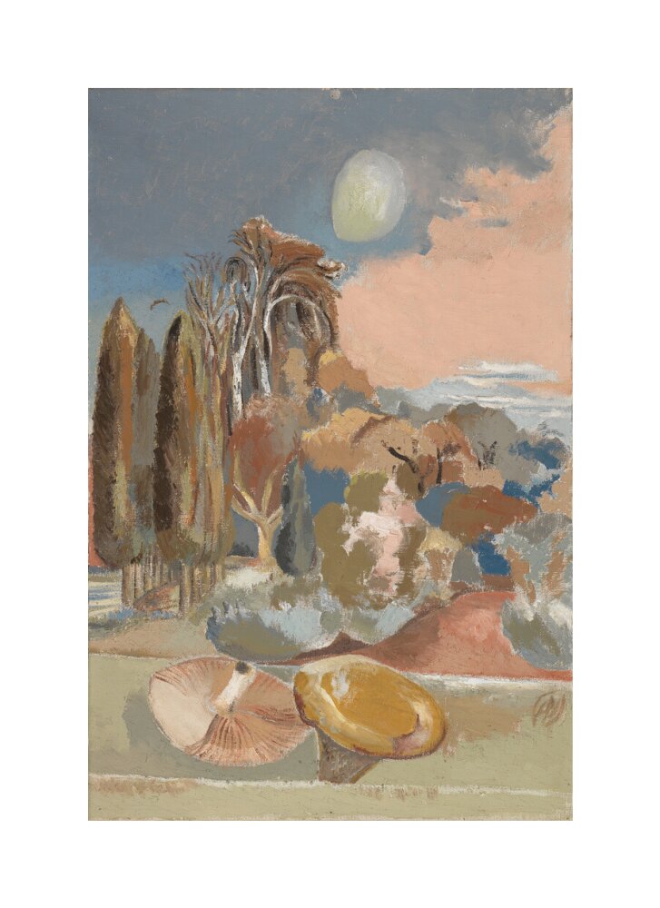 November Moon - Art Print