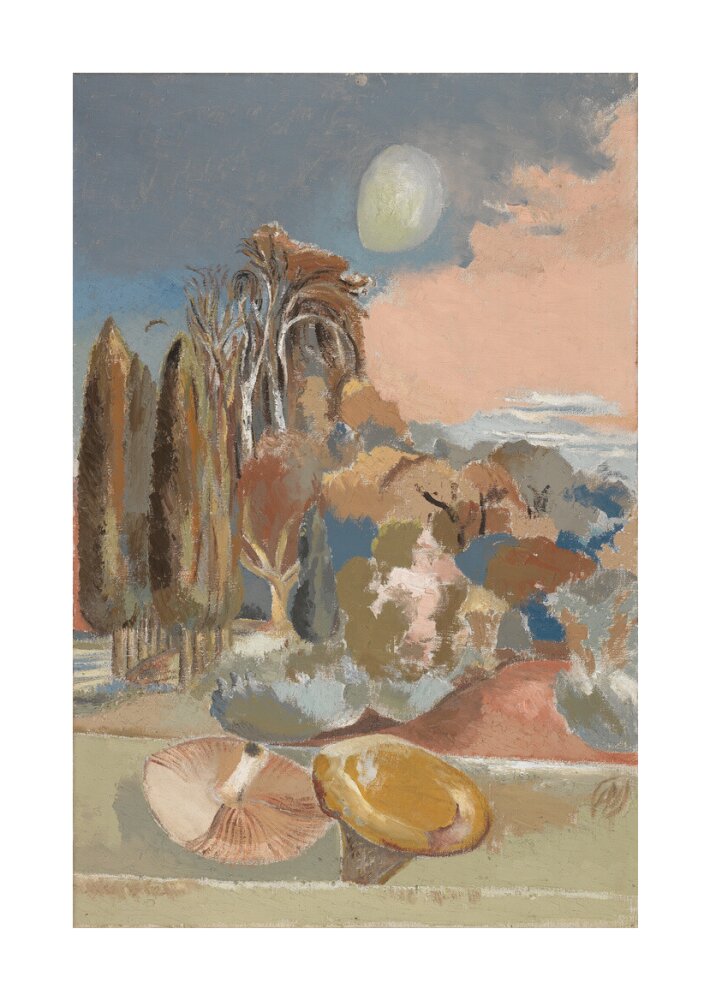 November Moon - Art Print