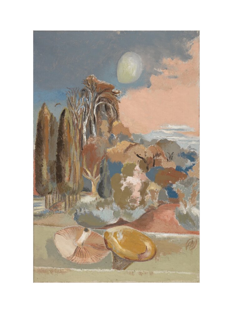 November Moon - Art Print