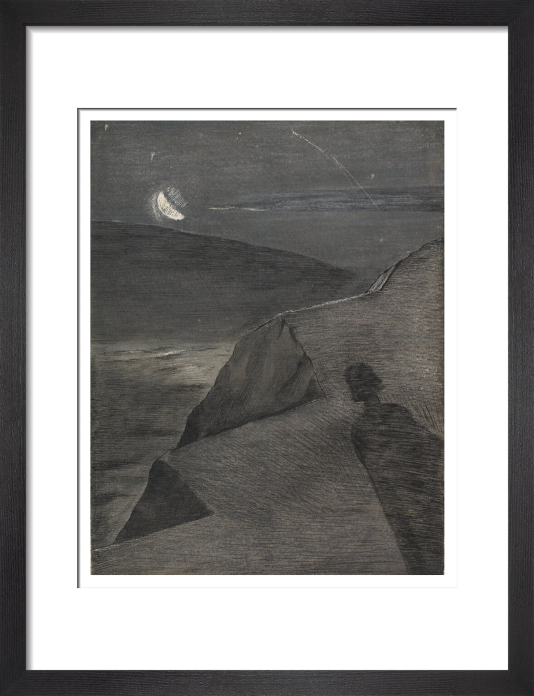 The cliff to the north - Art Print