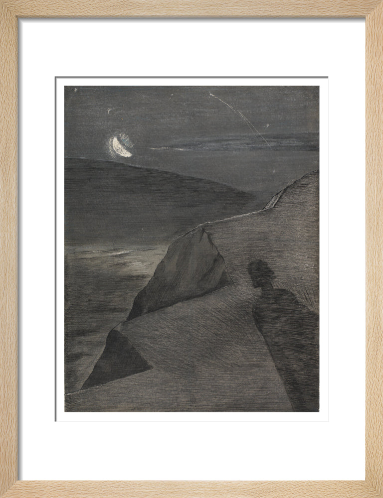 The cliff to the north - Art Print