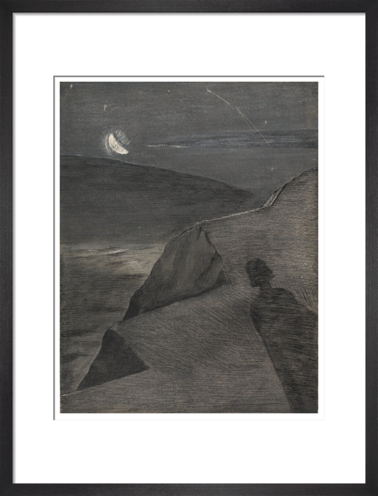 The cliff to the north - Art Print