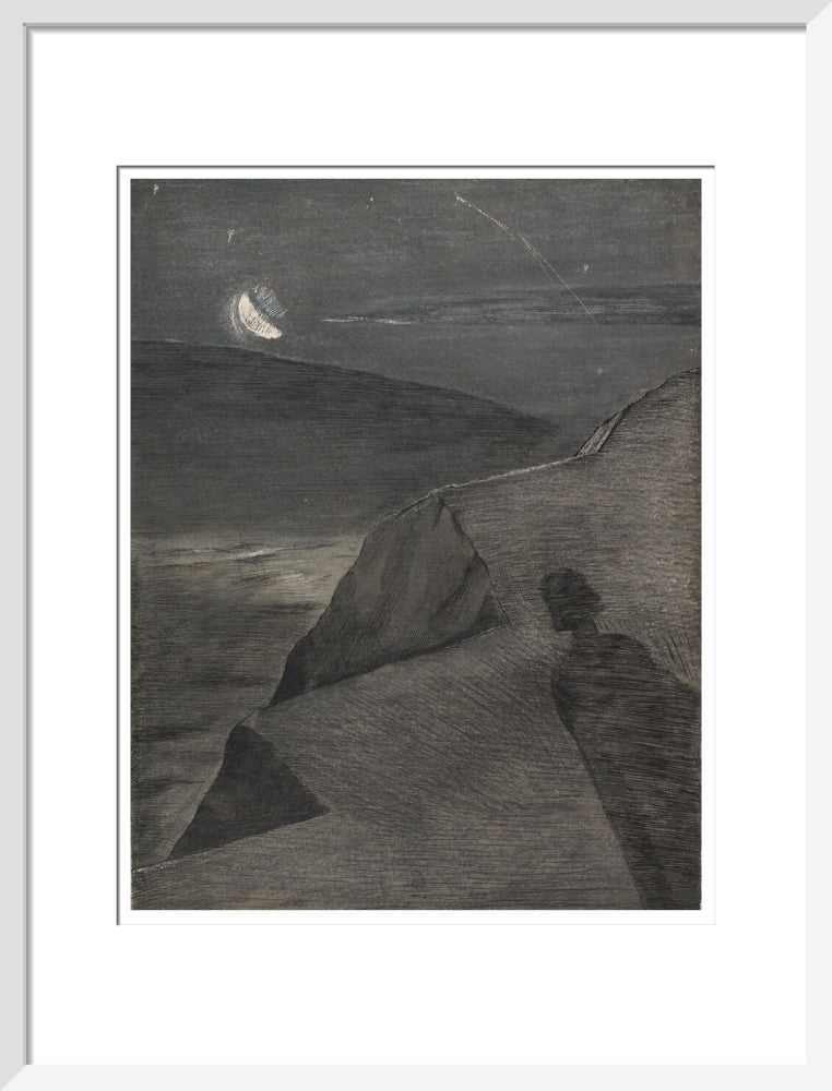 The cliff to the north - Art Print