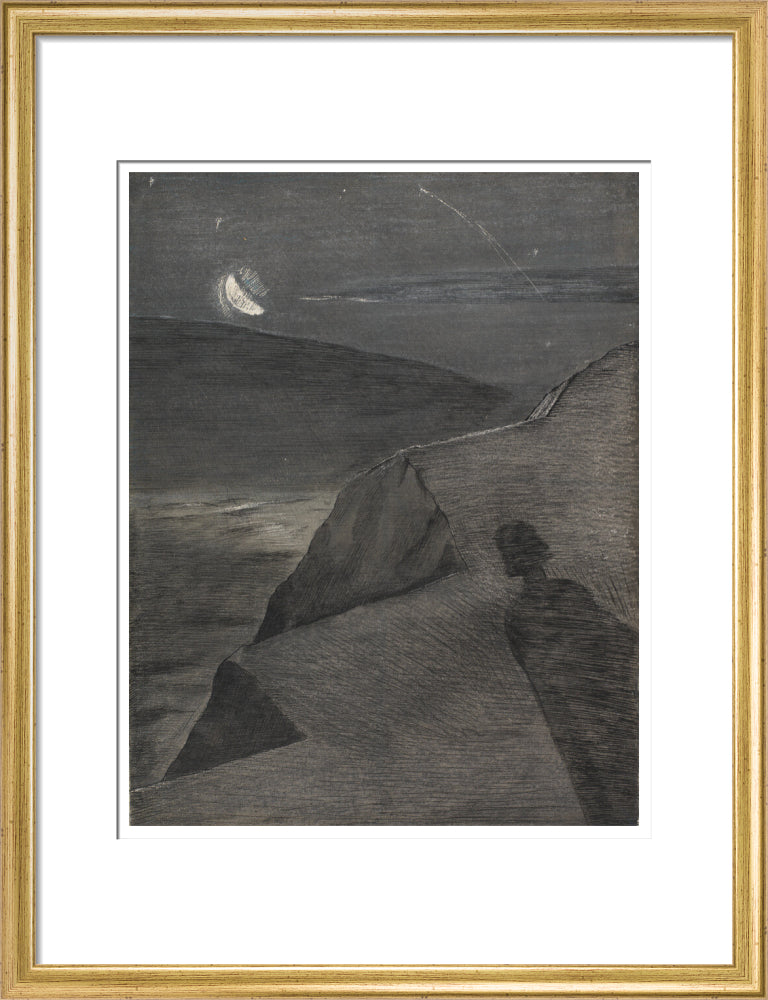 The cliff to the north - Art Print