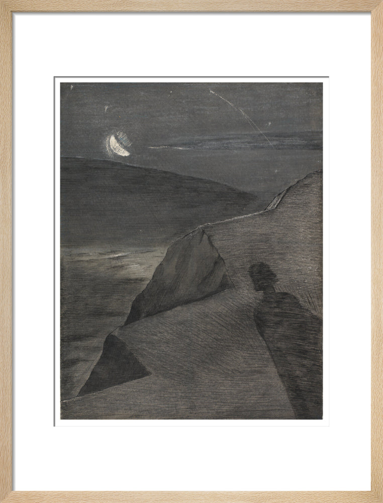 The cliff to the north - Art Print