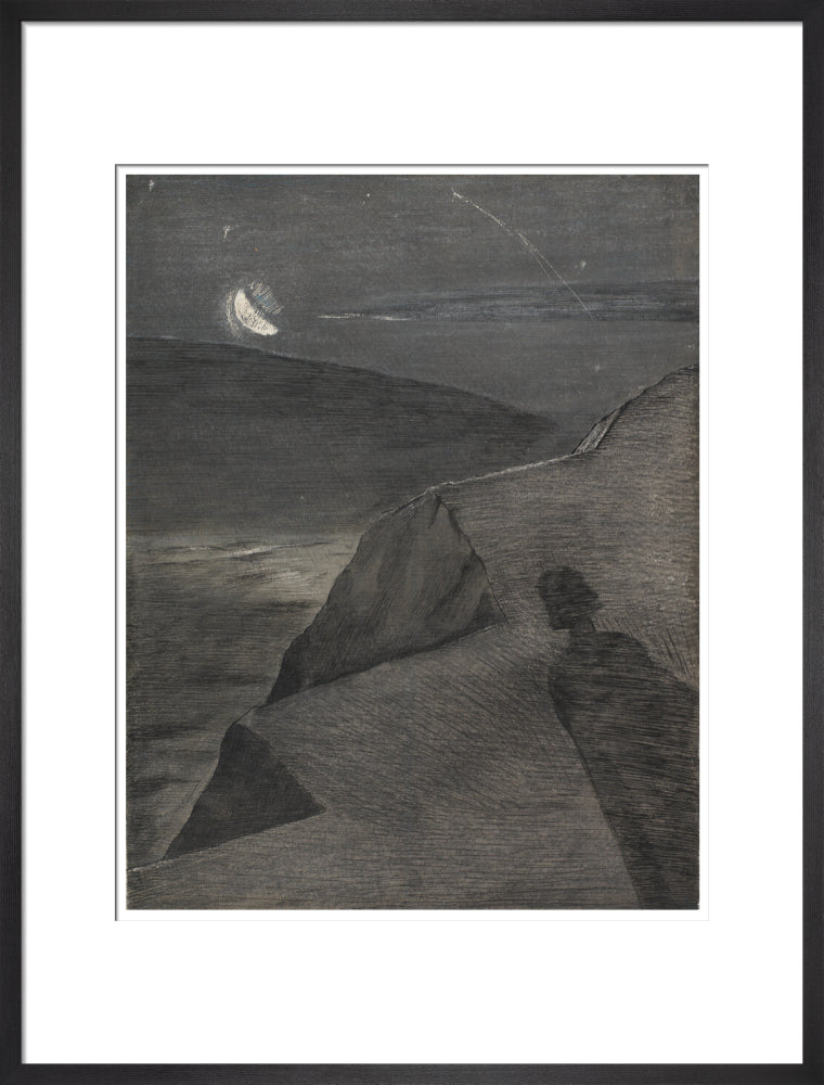 The cliff to the north - Art Print