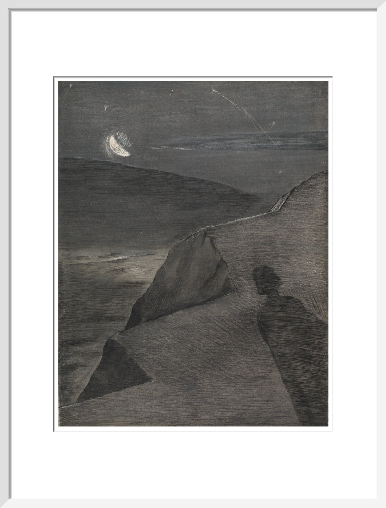 The cliff to the north - Art Print