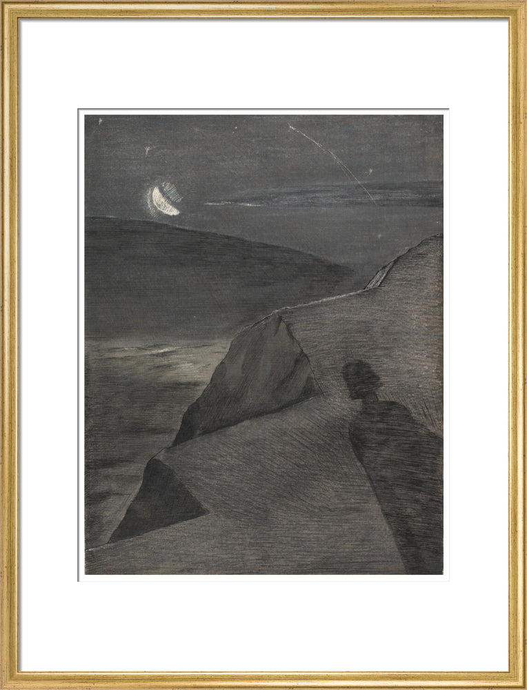 The cliff to the north - Art Print