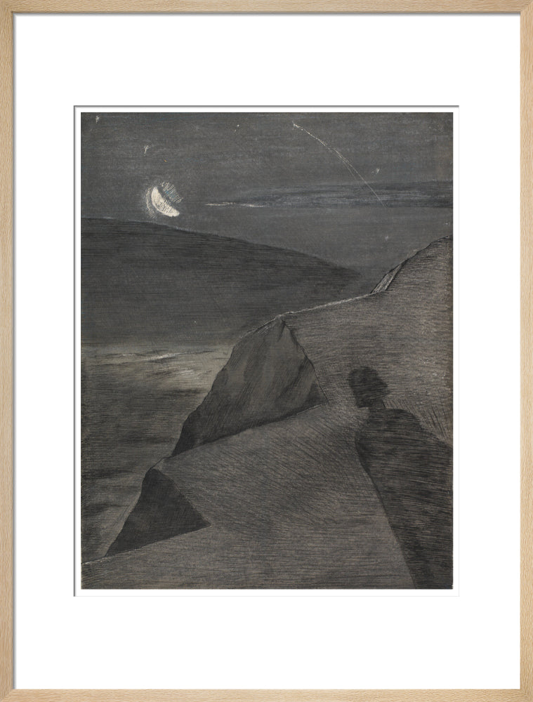 The cliff to the north - Art Print
