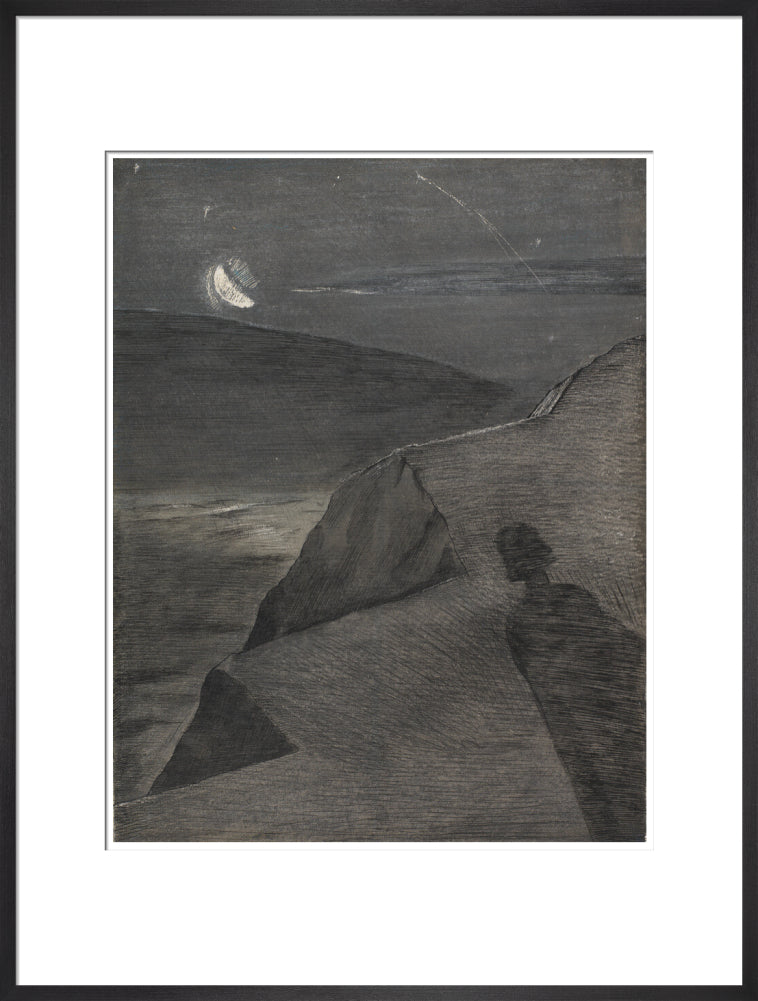 The cliff to the north - Art Print