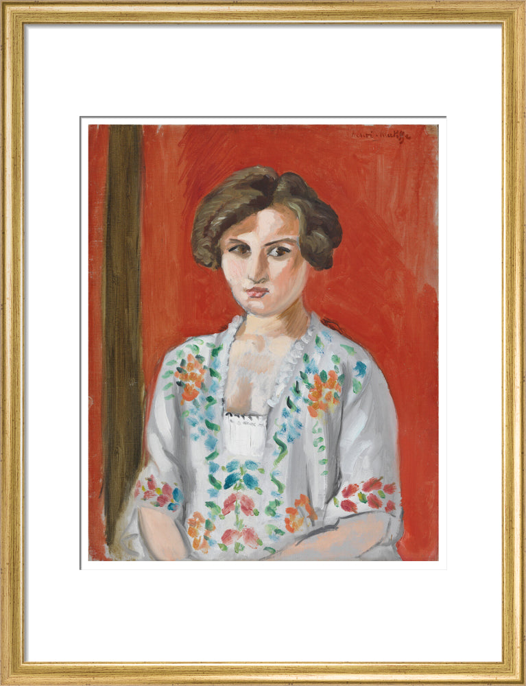 The Bulgarian Blouse - Art print