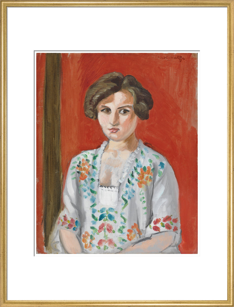 The Bulgarian Blouse - Art print