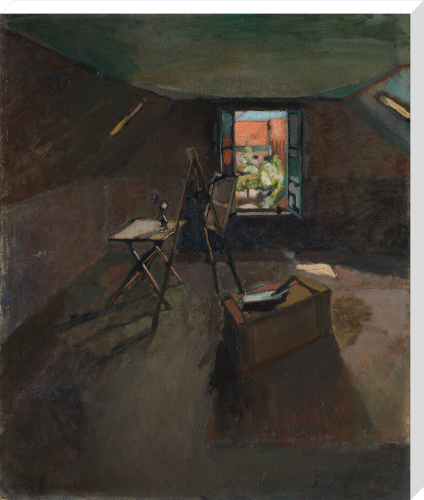 The Studio Under the Eaves - Art print