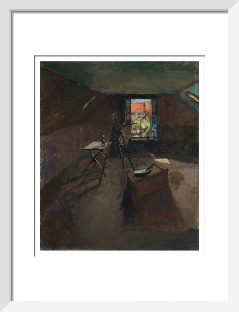 The Studio Under the Eaves - Art print